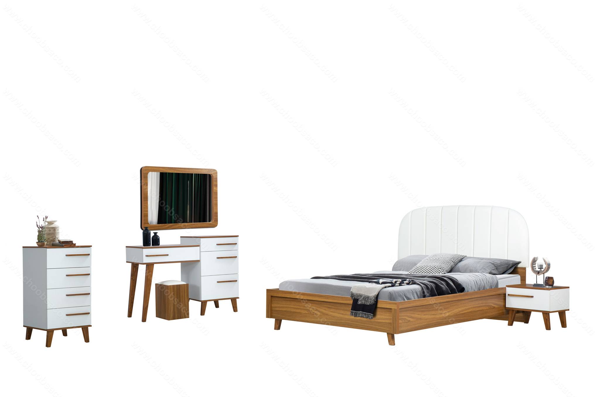 سرویس خواب دو نفره با قیمت فوق العاده و مدلهای ساده و مدرن